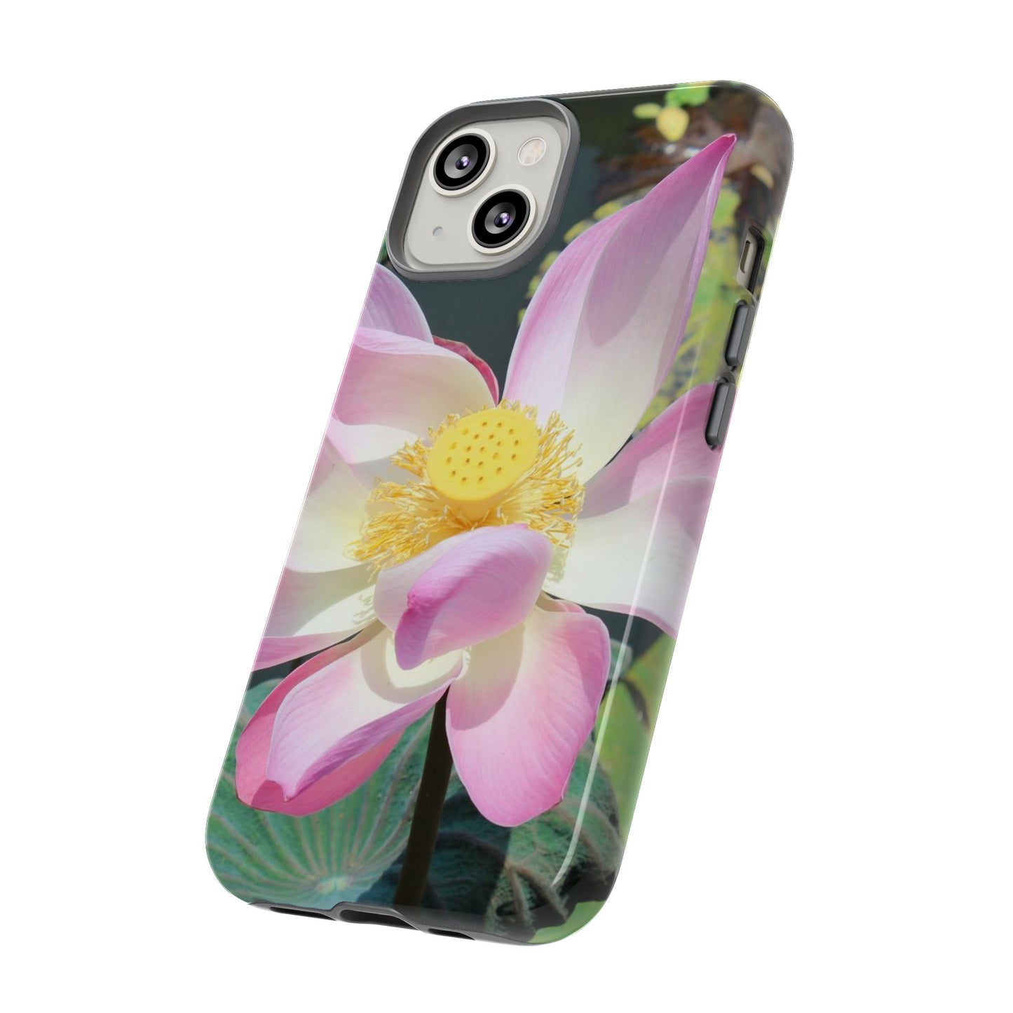 Lotus Tough Phone Case, Nature Lover Gift, Eco-Friendly Accessory