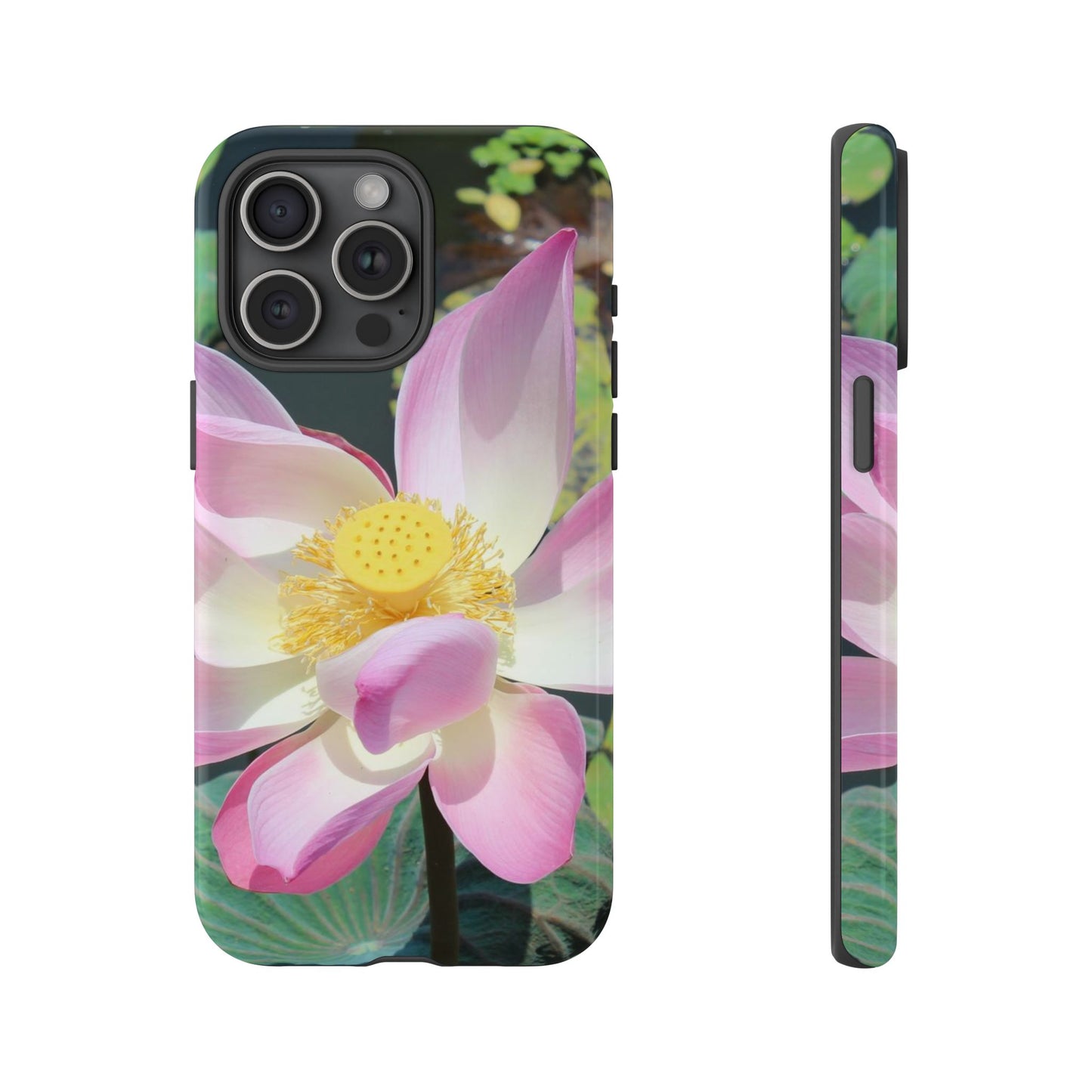 Lotus Tough Phone Case, Nature Lover Gift, Eco-Friendly Accessory