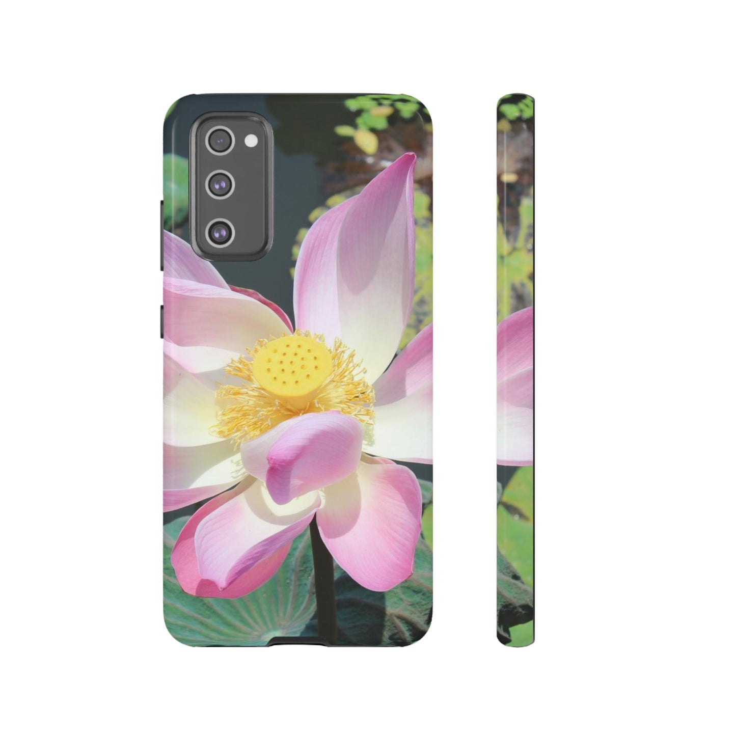 Lotus Tough Phone Case, Nature Lover Gift, Eco-Friendly Accessory