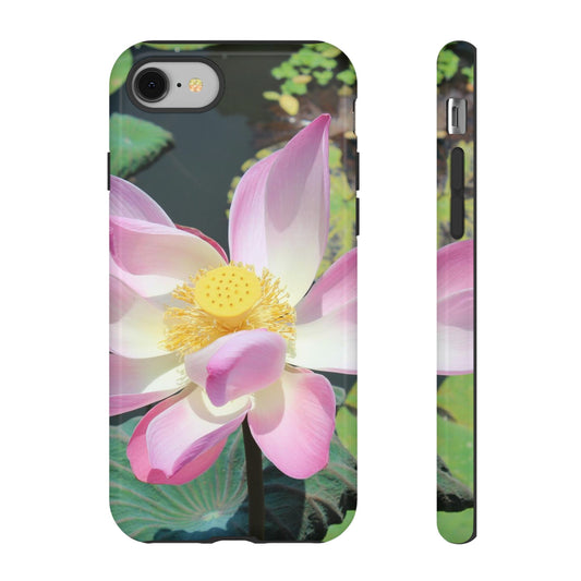 Lotus Tough Phone Case, Nature Lover Gift, Eco-Friendly Accessory