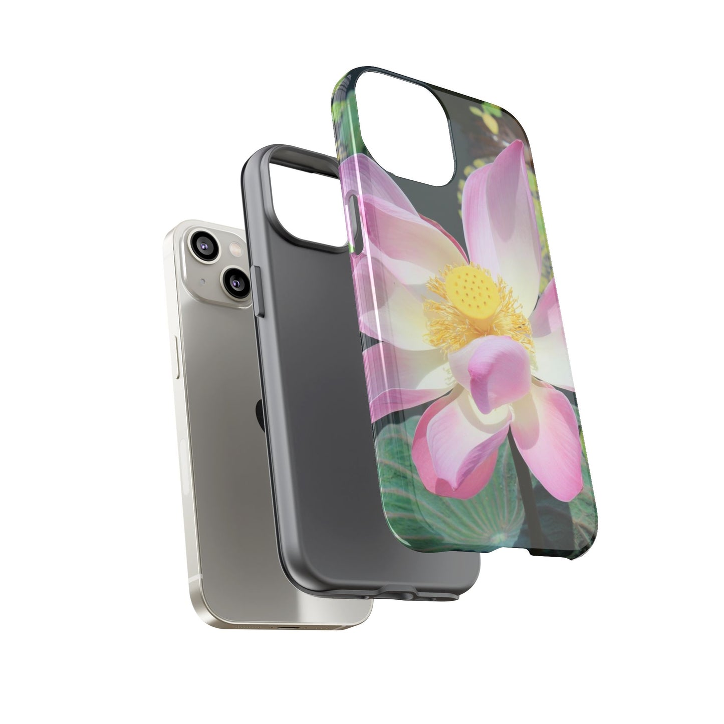 Lotus Tough Phone Case, Nature Lover Gift, Eco-Friendly Accessory