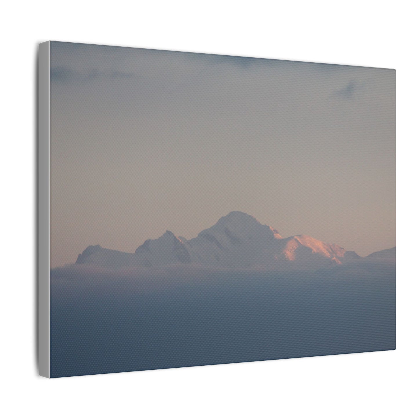 Mont Blanc & Nuages - Matte Canvas, Stretched, 0.75" (Multi-Size)