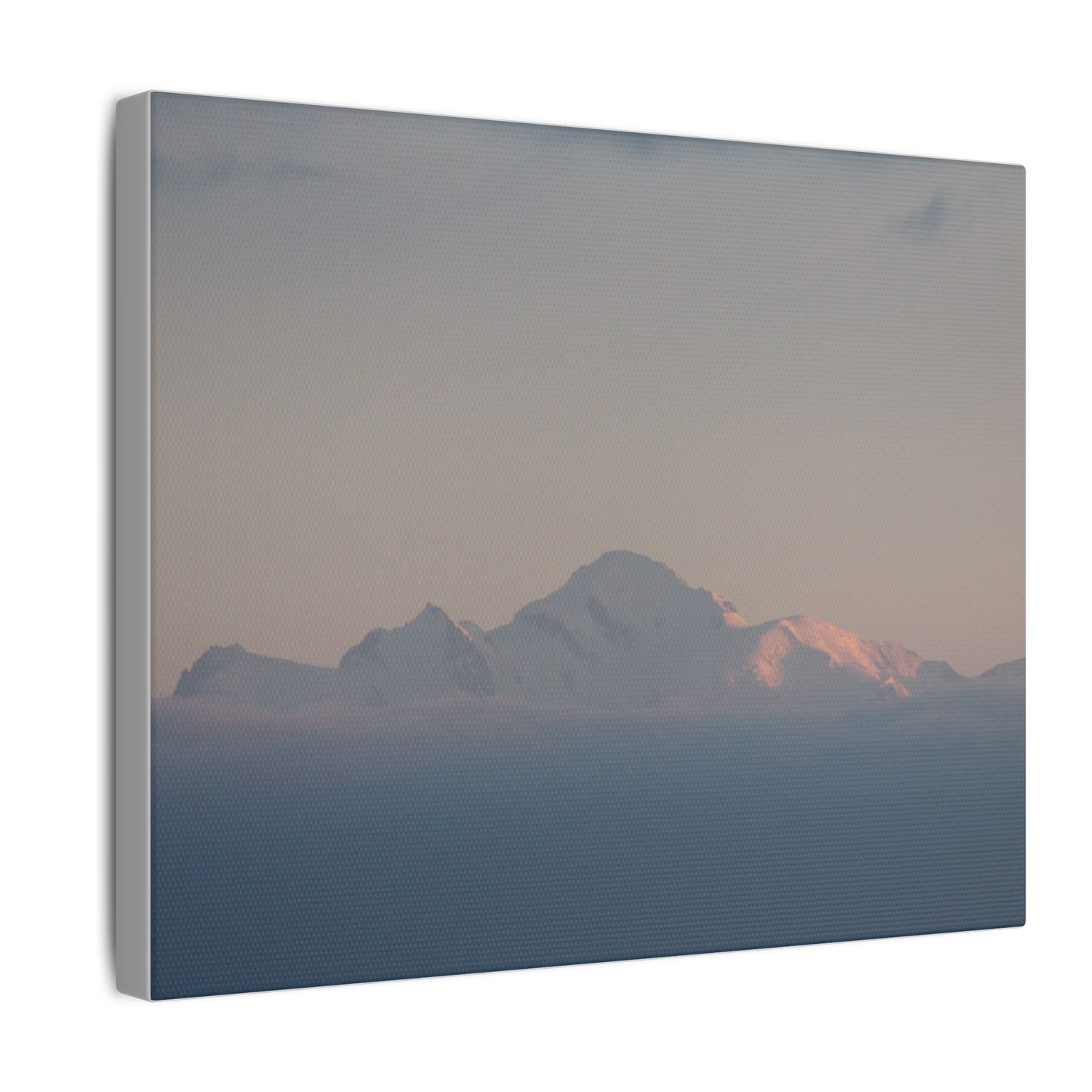 Mont Blanc & Nuages - Matte Canvas, Stretched, 0.75" (Multi-Size)