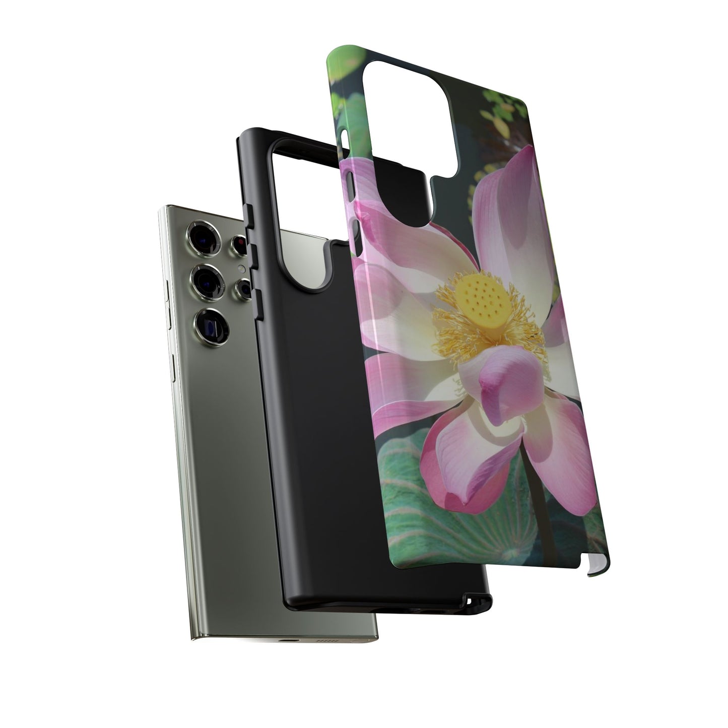Lotus Tough Phone Case, Nature Lover Gift, Eco-Friendly Accessory