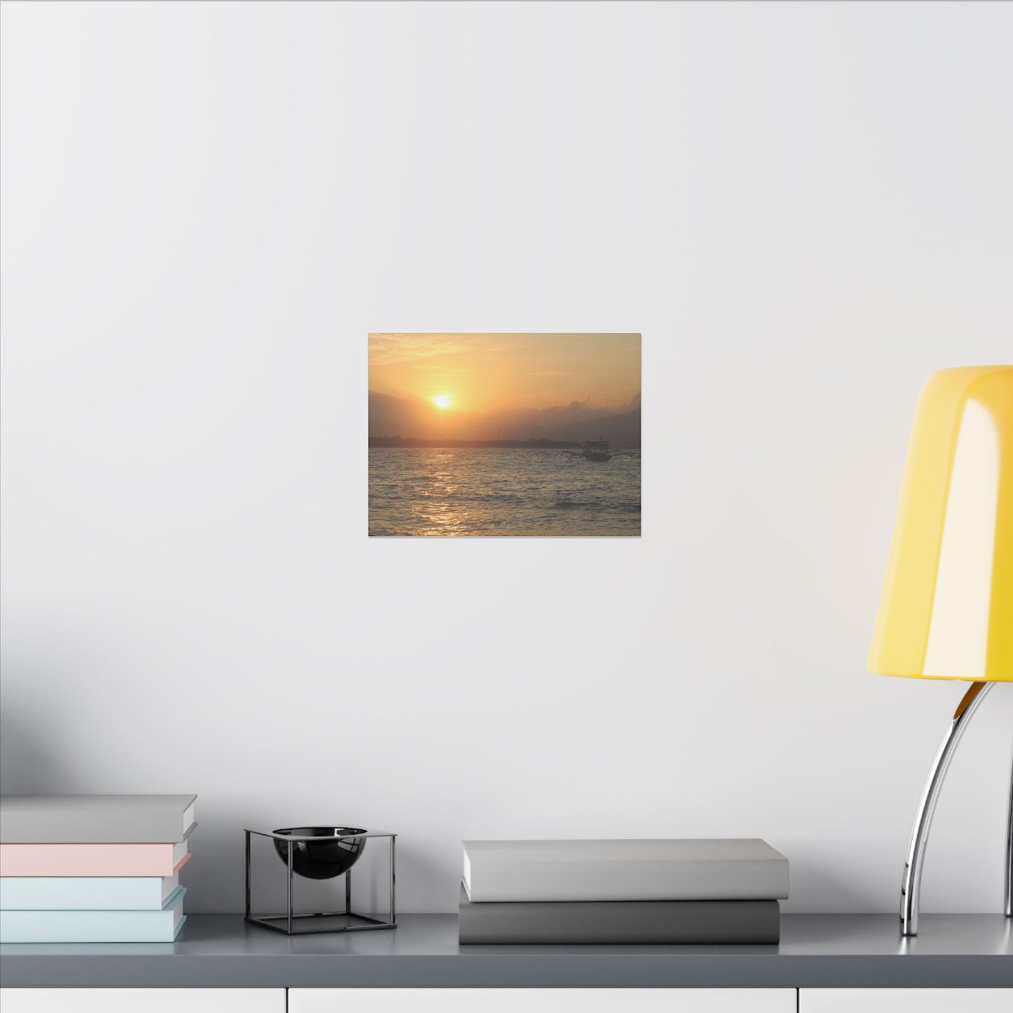 Gili Meno Sunrise - Matte Canvas, Stretched, 0.75"