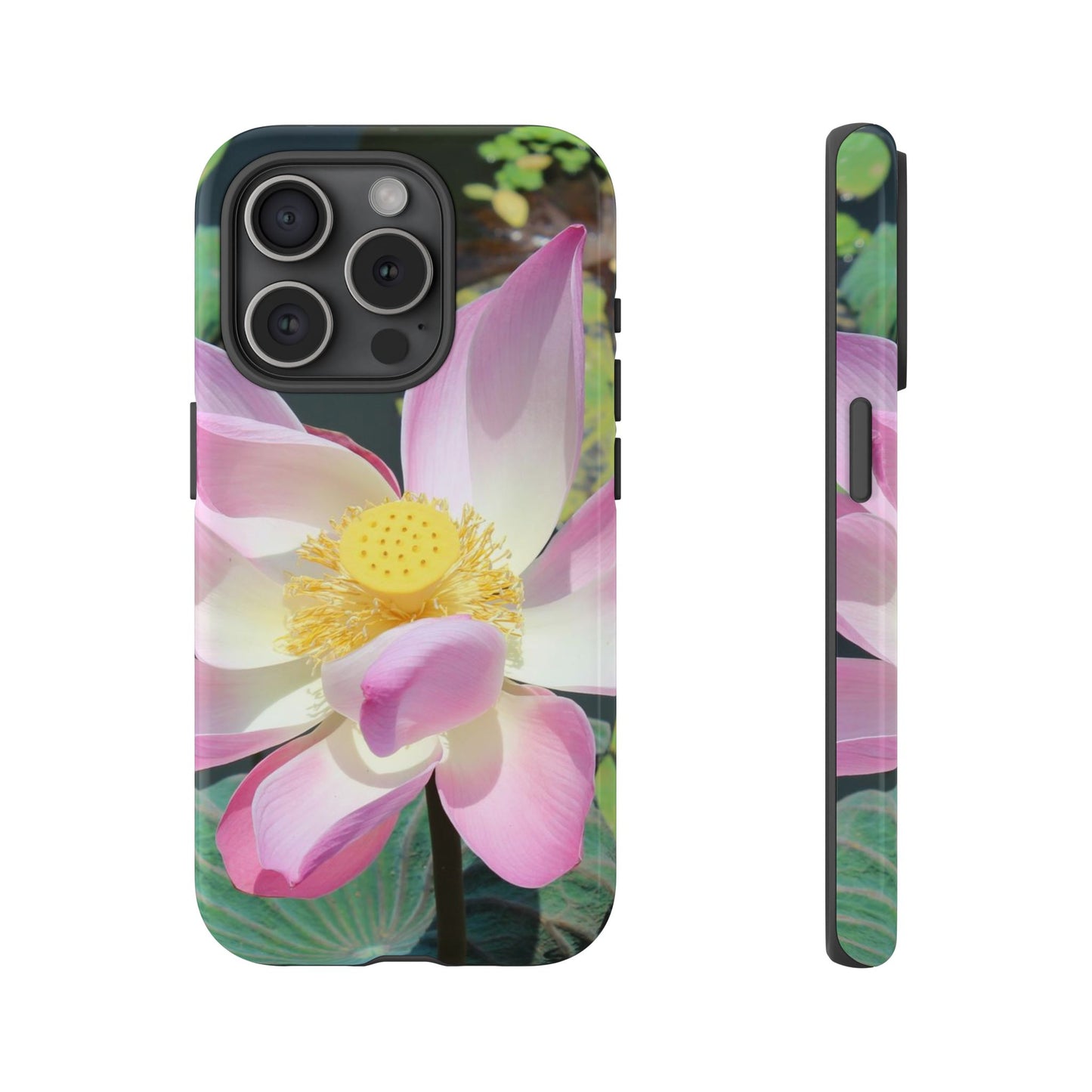 Lotus Tough Phone Case, Nature Lover Gift, Eco-Friendly Accessory
