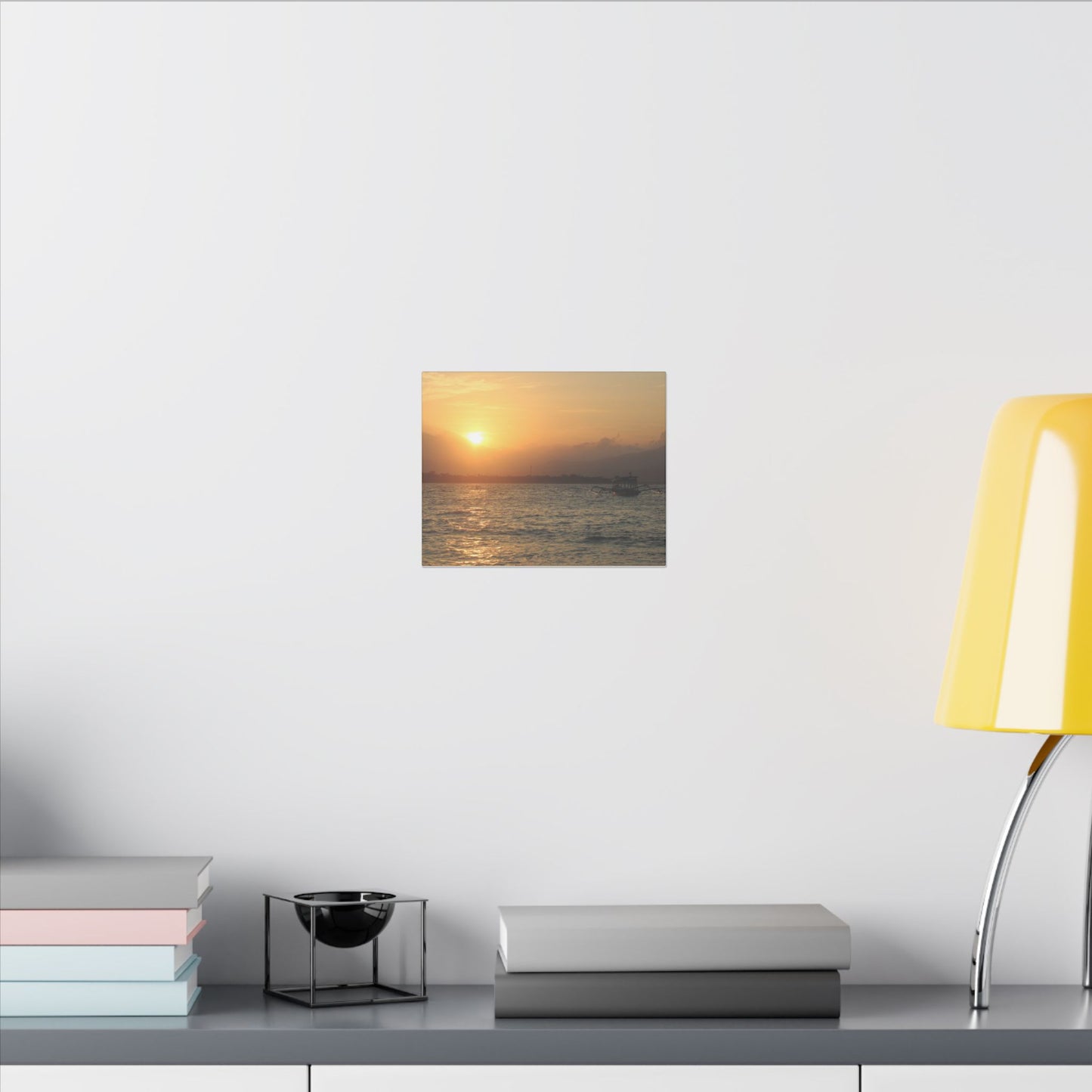 Gili Meno Sunrise - Matte Canvas, Stretched, 0.75"