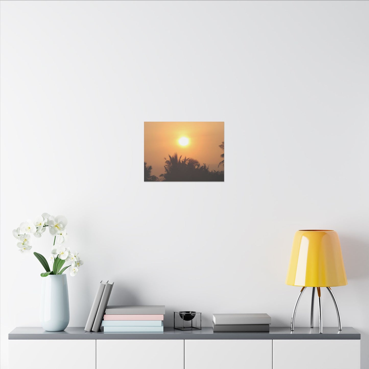 Tropical Ocean Sunset - Matte Canvas, Stretched, 0.75"