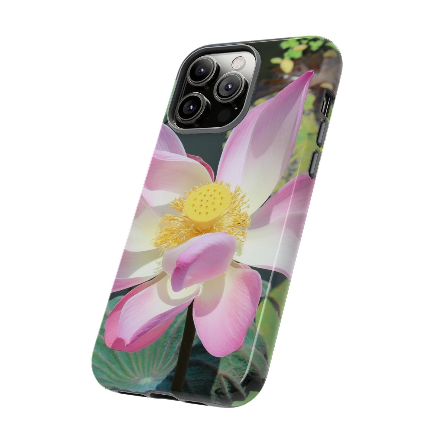 Lotus Tough Phone Case, Nature Lover Gift, Eco-Friendly Accessory
