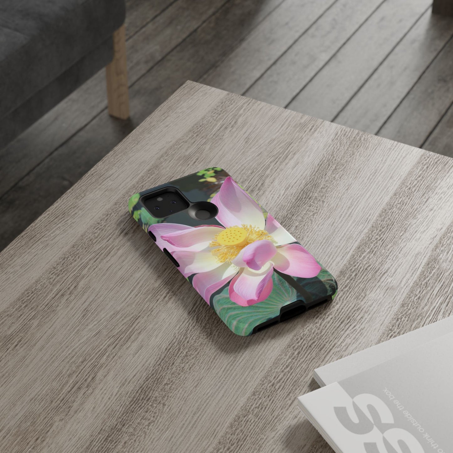 Lotus Tough Phone Case, Nature Lover Gift, Eco-Friendly Accessory