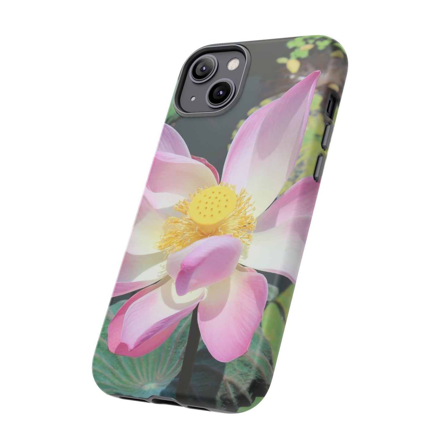 Lotus Tough Phone Case, Nature Lover Gift, Eco-Friendly Accessory