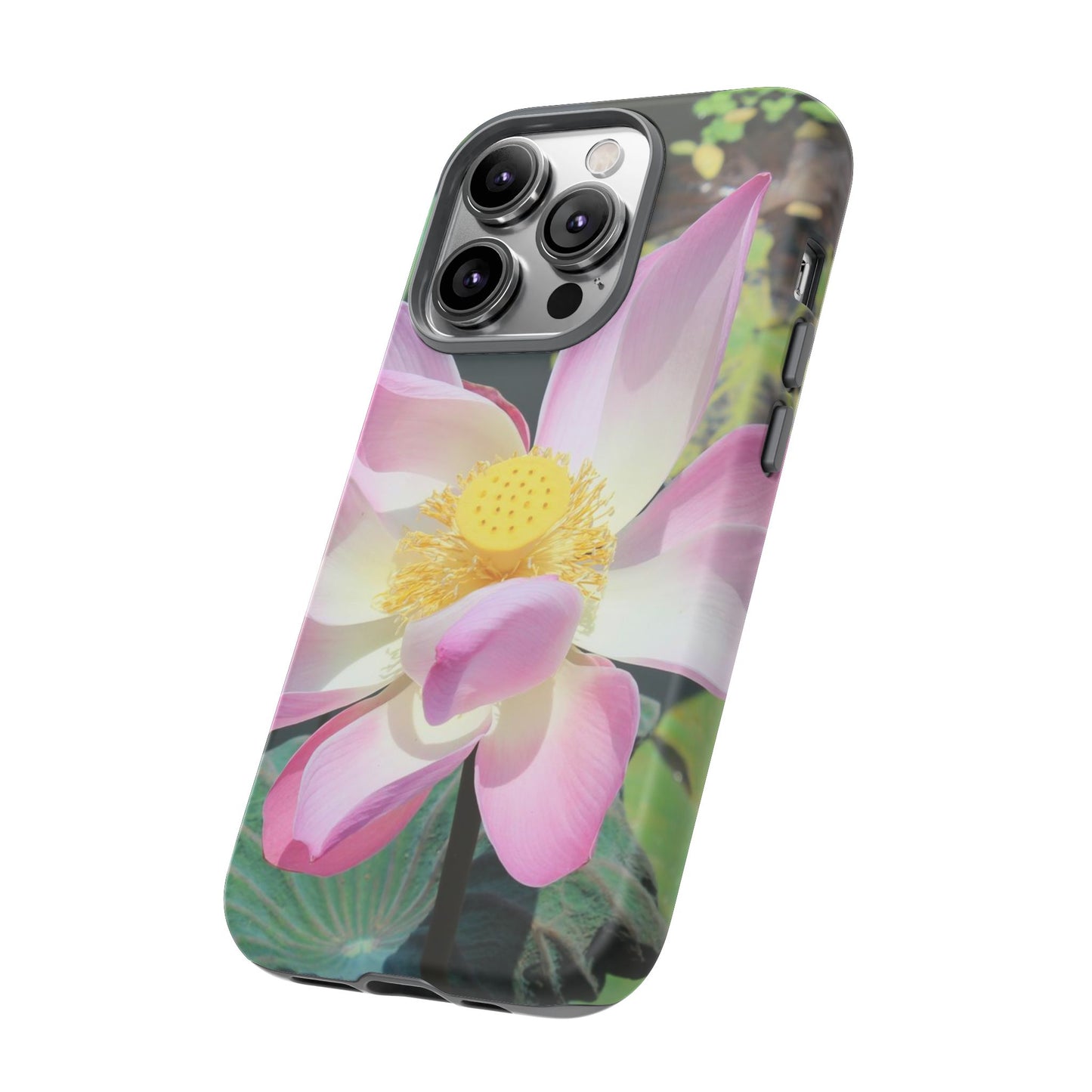 Lotus Tough Phone Case, Nature Lover Gift, Eco-Friendly Accessory