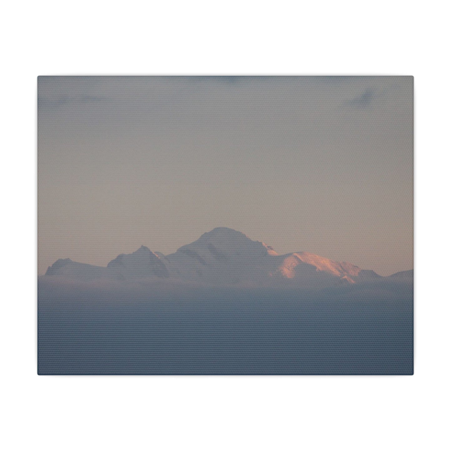 Mont Blanc & Nuages - Matte Canvas, Stretched, 0.75" (Multi-Size)