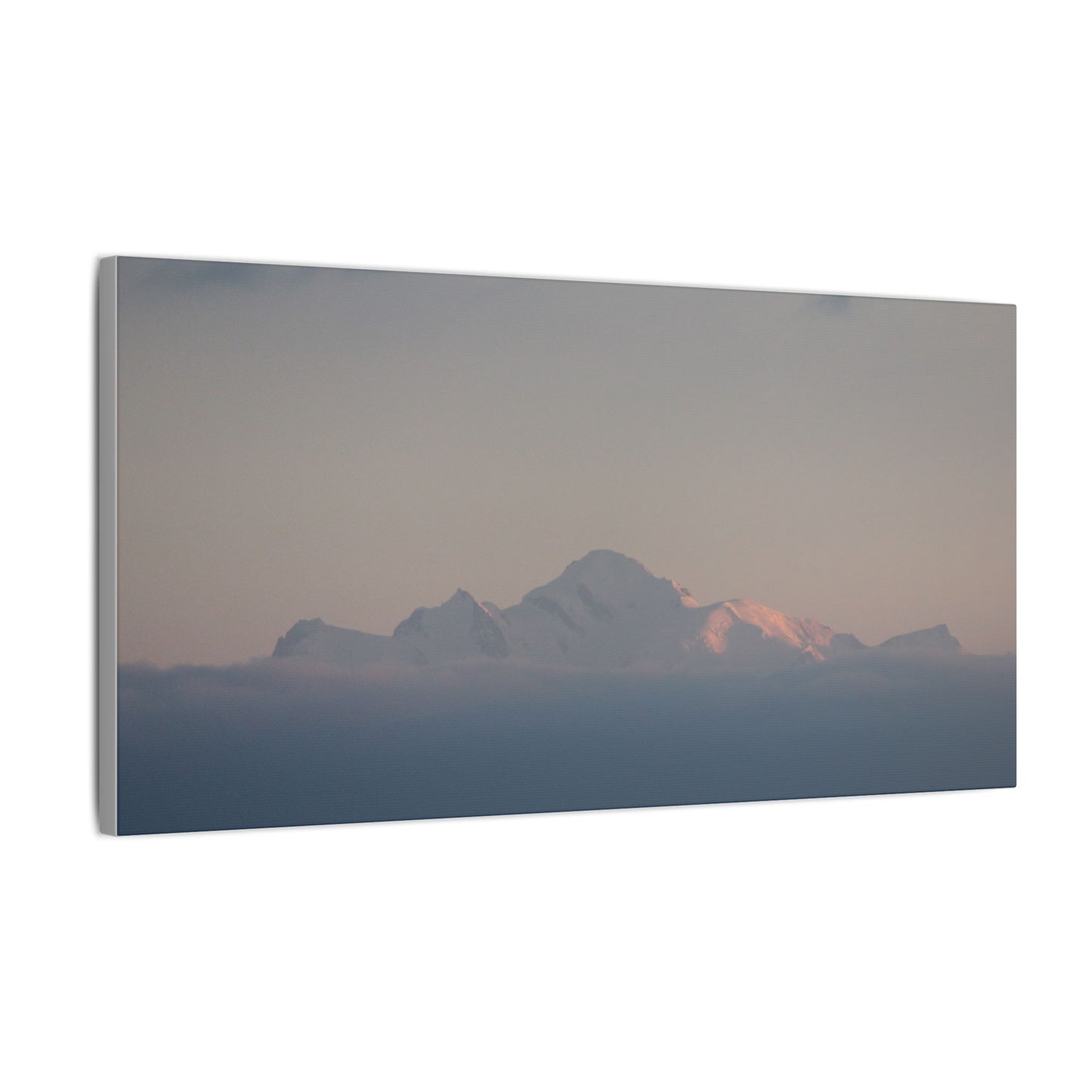 Mont Blanc & Nuages - Matte Canvas, Stretched, 0.75" (Multi-Size)