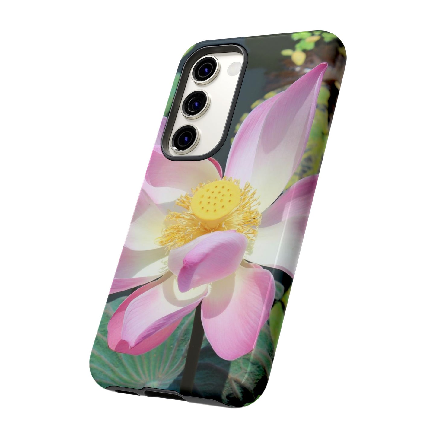 Lotus Tough Phone Case, Nature Lover Gift, Eco-Friendly Accessory