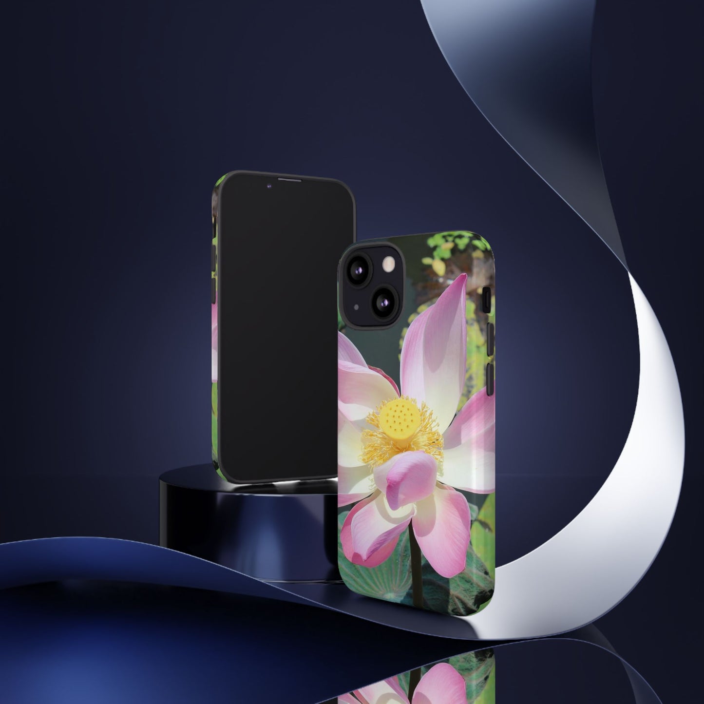 Lotus Tough Phone Case, Nature Lover Gift, Eco-Friendly Accessory