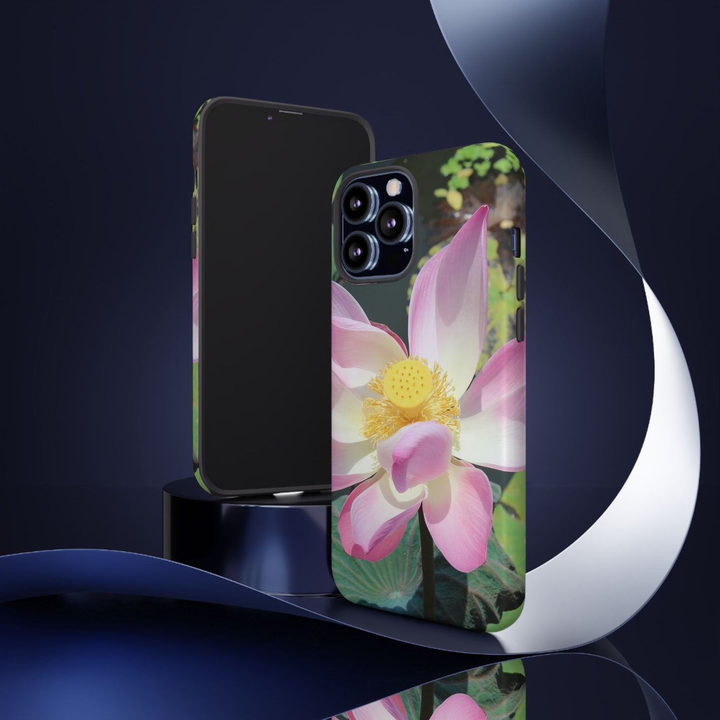 Lotus Tough Phone Case, Nature Lover Gift, Eco-Friendly Accessory