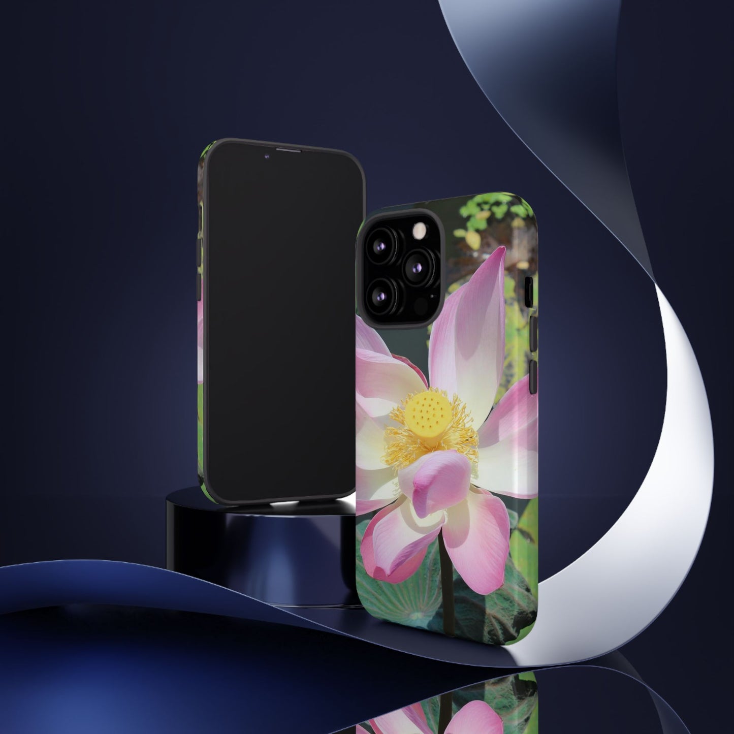 Lotus Tough Phone Case, Nature Lover Gift, Eco-Friendly Accessory