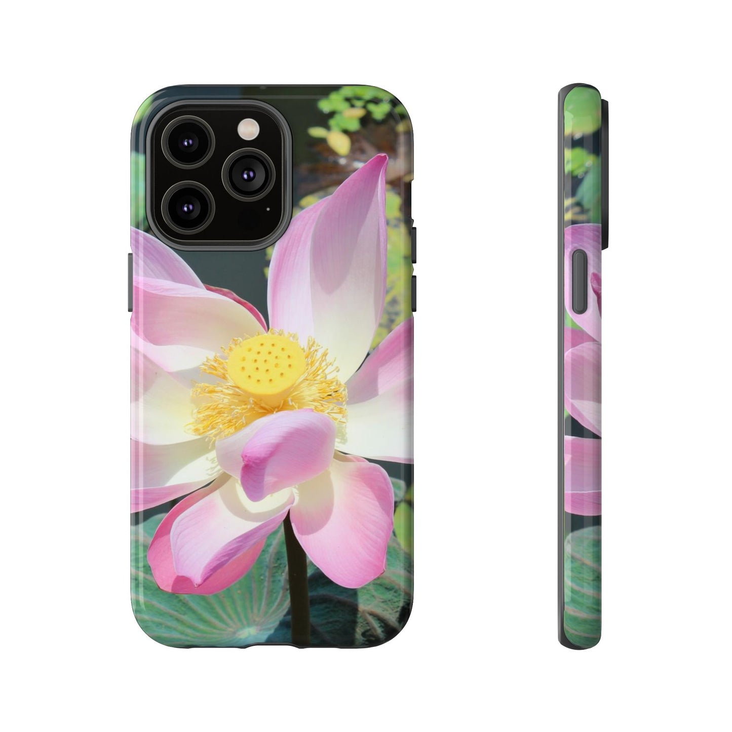 Lotus Tough Phone Case, Nature Lover Gift, Eco-Friendly Accessory