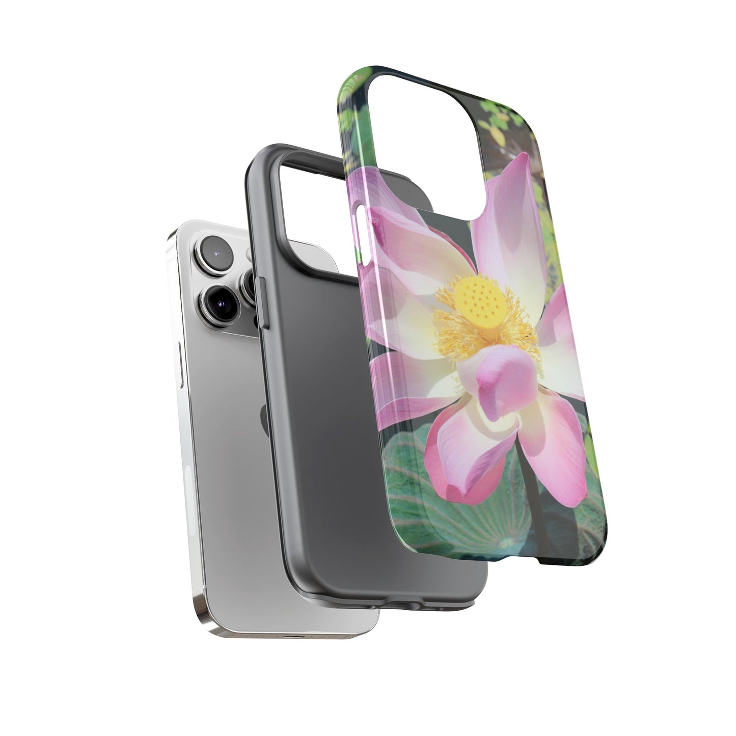 Lotus Tough Phone Case, Nature Lover Gift, Eco-Friendly Accessory