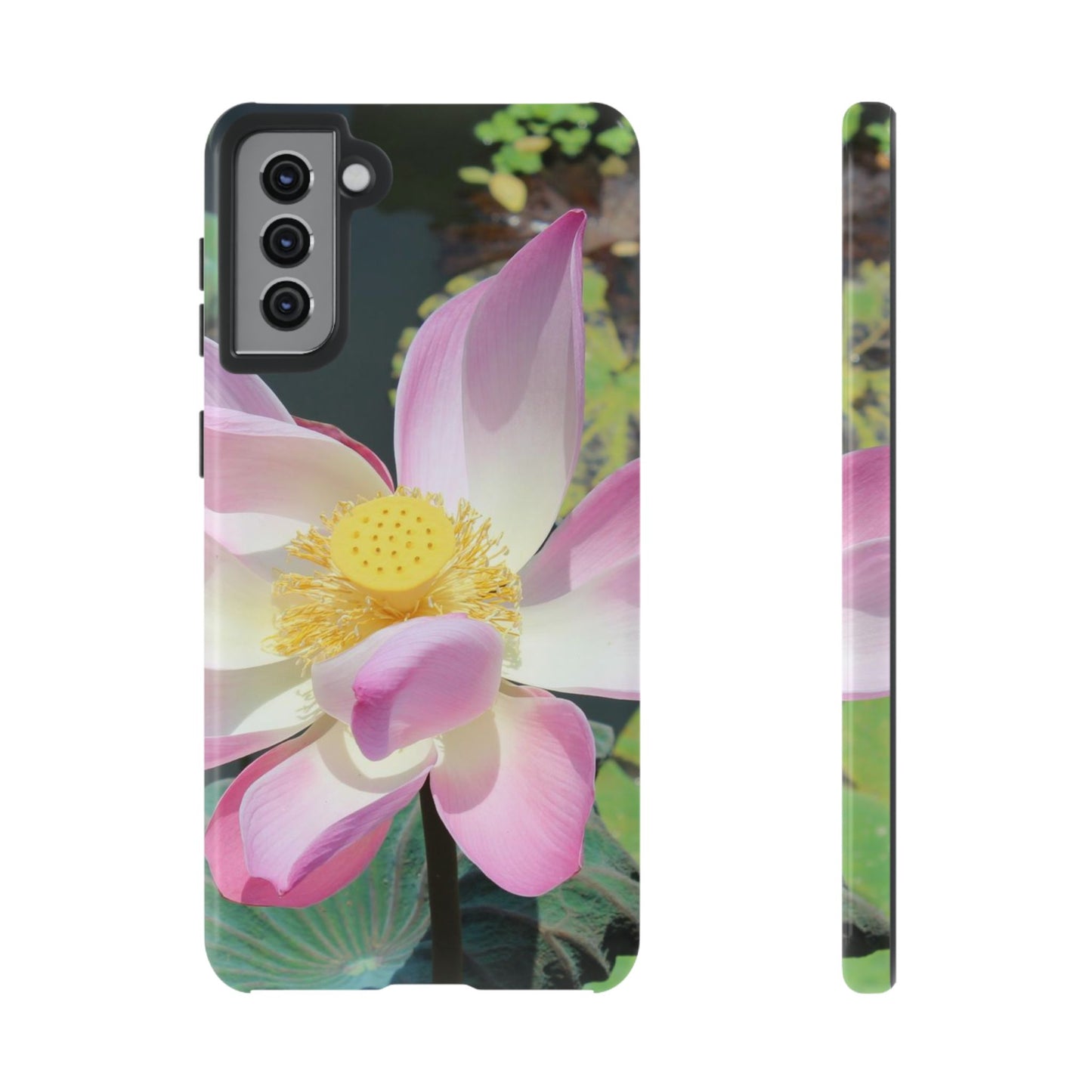 Lotus Tough Phone Case, Nature Lover Gift, Eco-Friendly Accessory