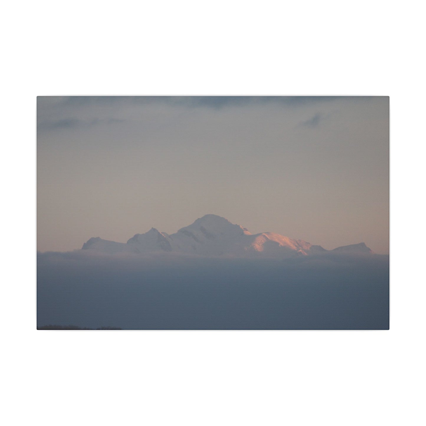 Mont Blanc & Nuages - Matte Canvas, Stretched, 0.75" (Multi-Size)