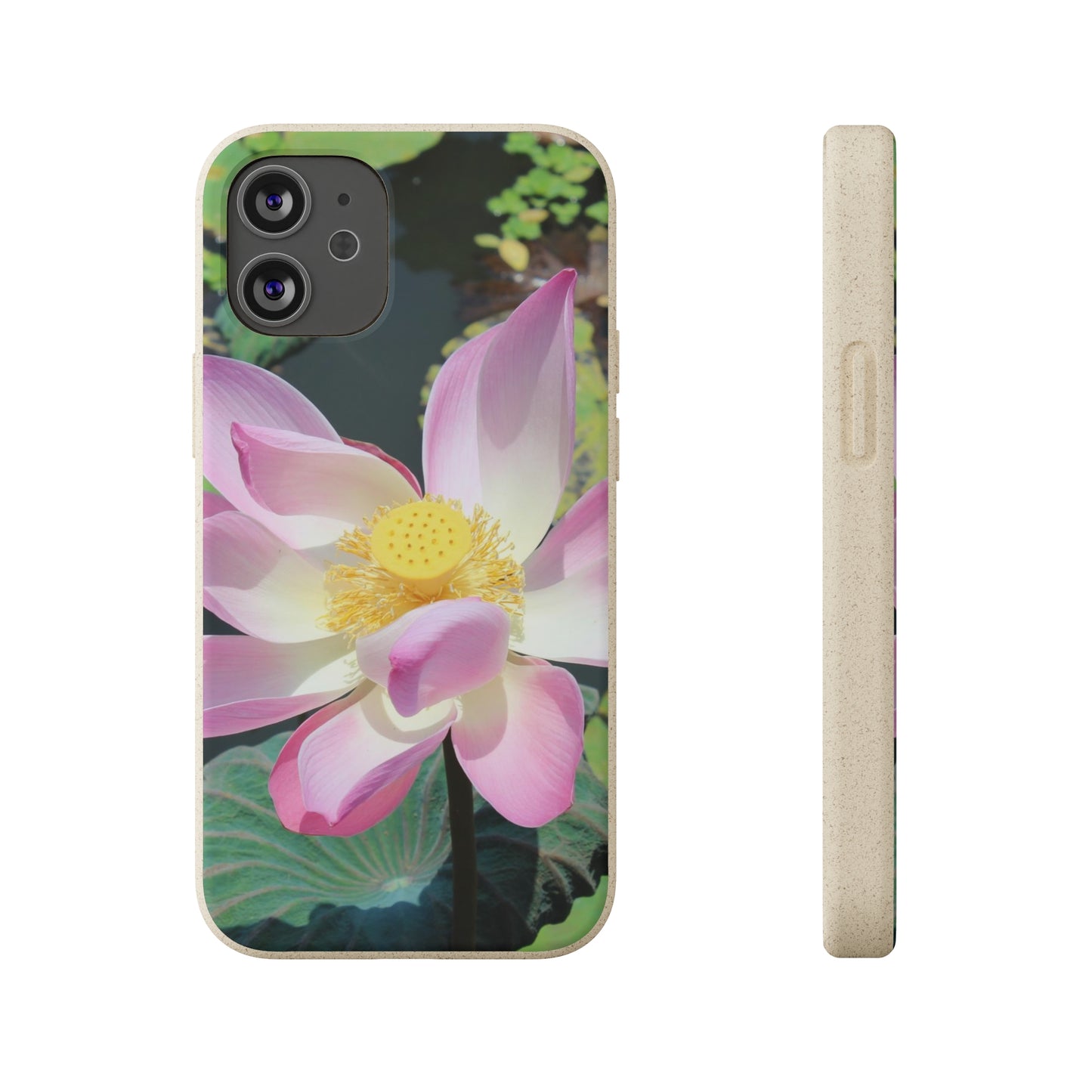 Pink lotus - Biodegradable Cases