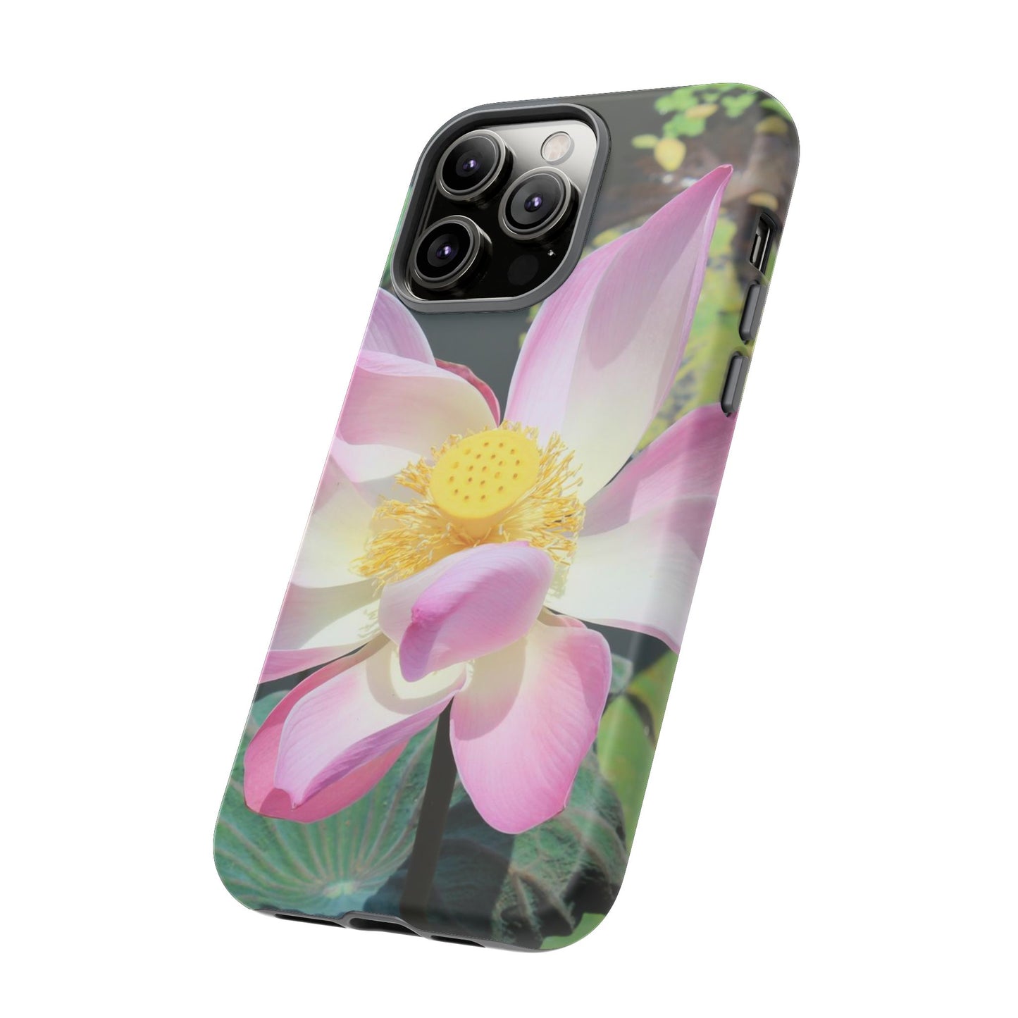Lotus Tough Phone Case, Nature Lover Gift, Eco-Friendly Accessory