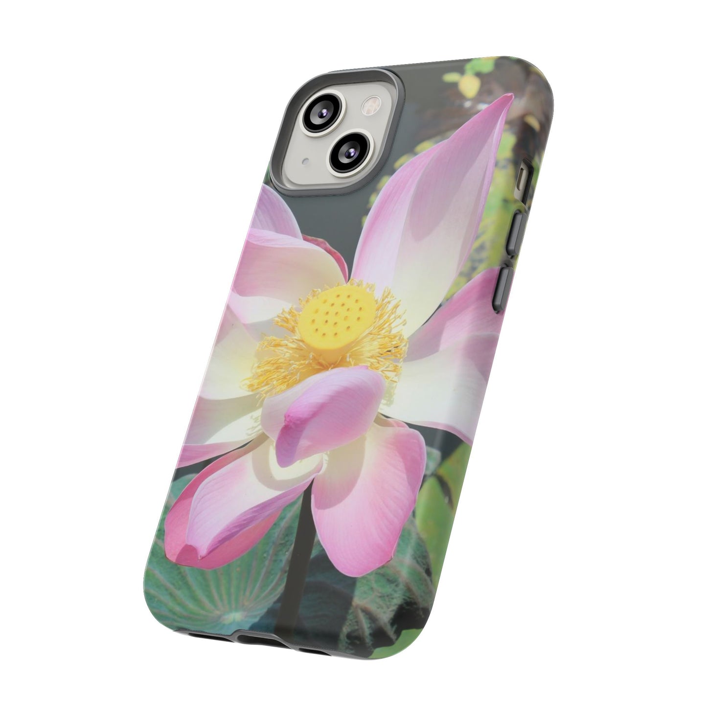 Lotus Tough Phone Case, Nature Lover Gift, Eco-Friendly Accessory