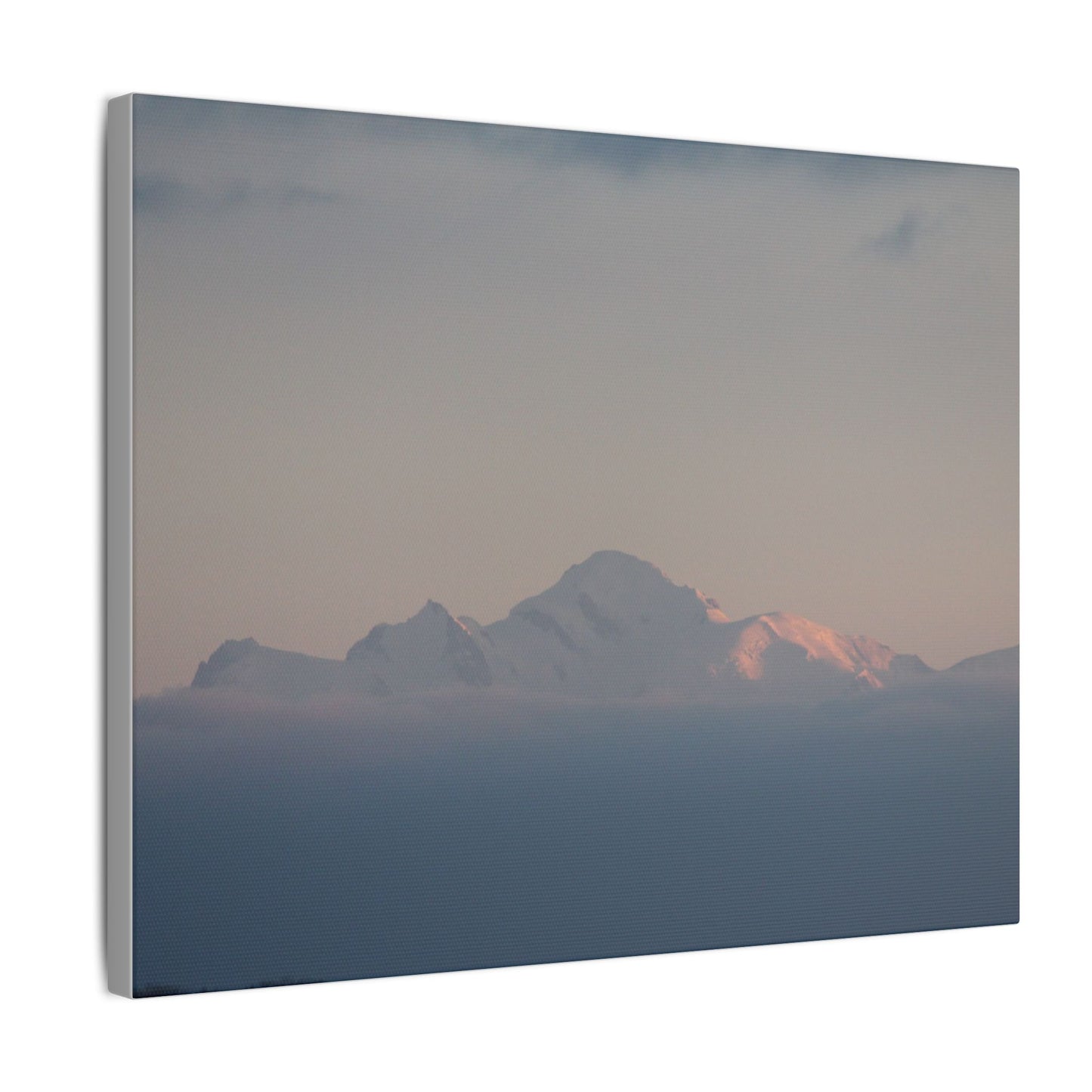 Mont Blanc & Nuages - Matte Canvas, Stretched, 0.75" (Multi-Size)