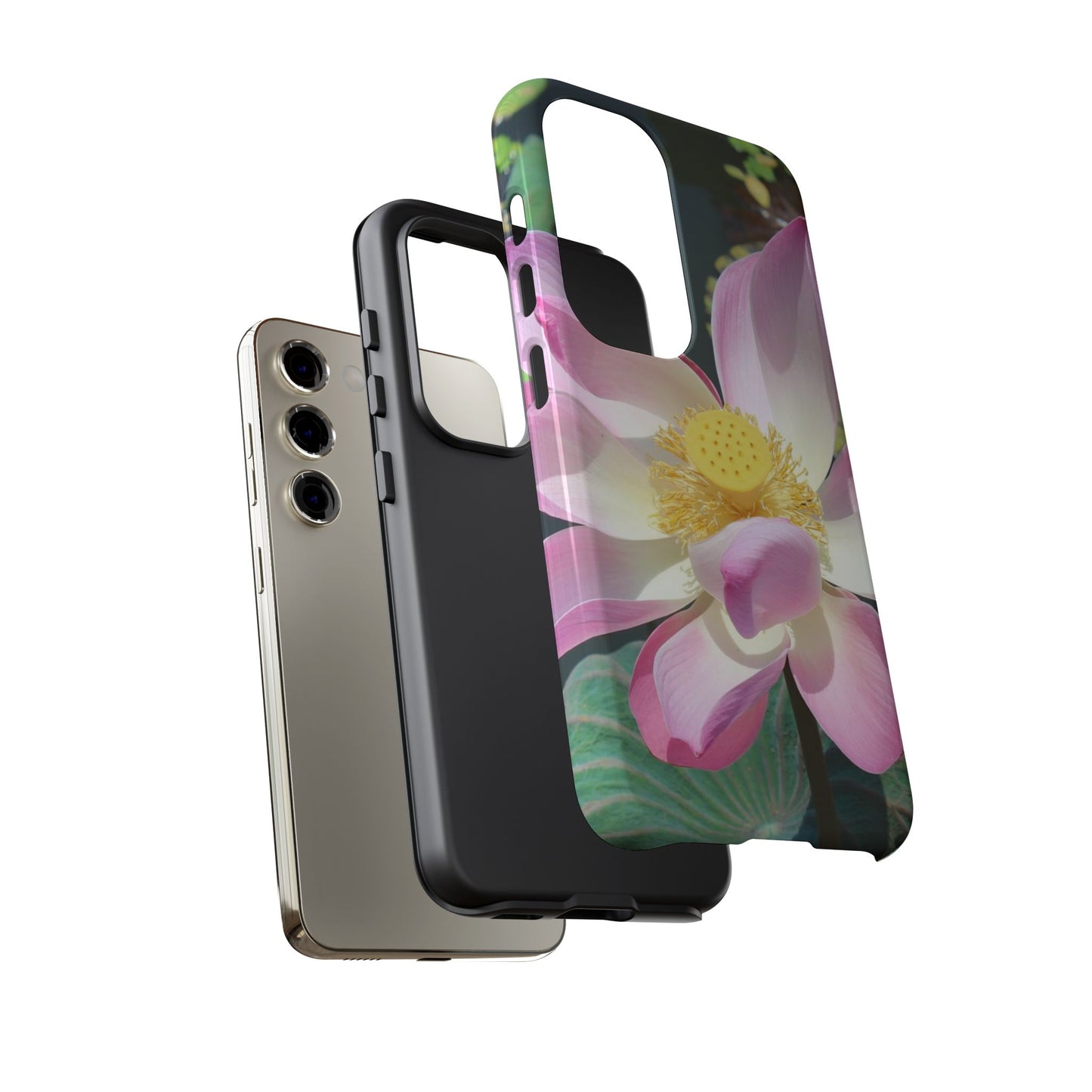 Lotus Tough Phone Case, Nature Lover Gift, Eco-Friendly Accessory