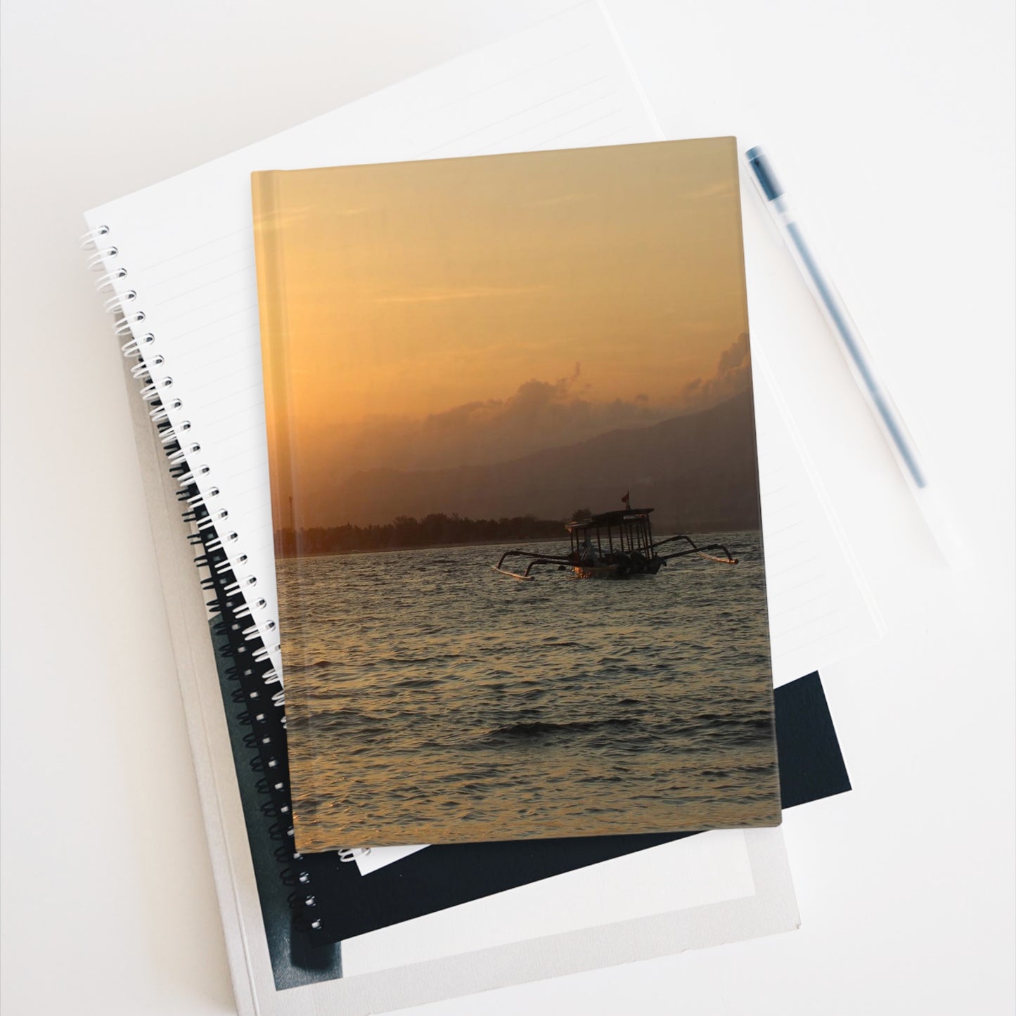 Gili Meno Sunrise – Tagebuch – leere Seiten