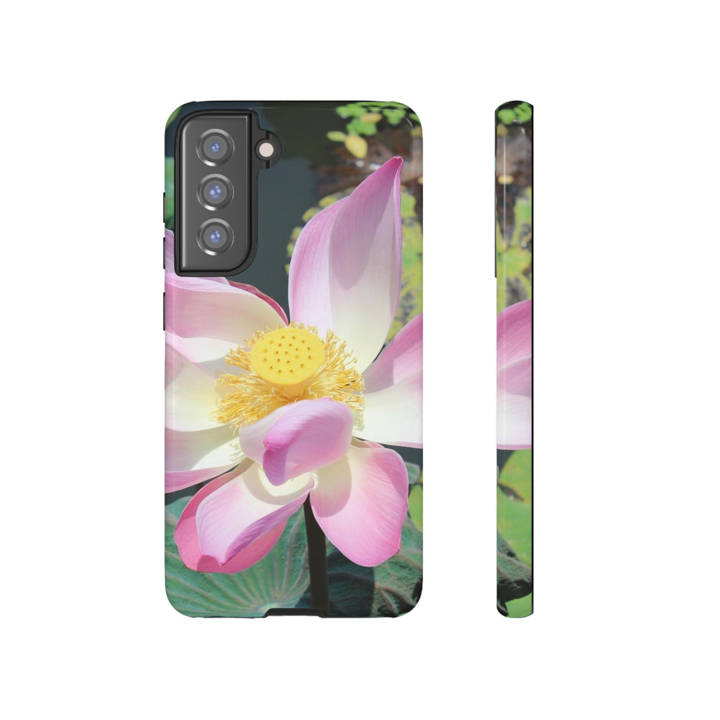 Lotus Tough Phone Case, Nature Lover Gift, Eco-Friendly Accessory