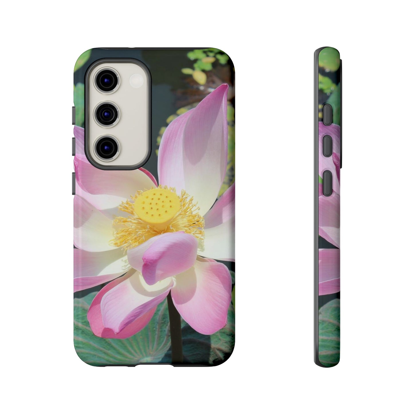 Lotus Tough Phone Case, Nature Lover Gift, Eco-Friendly Accessory
