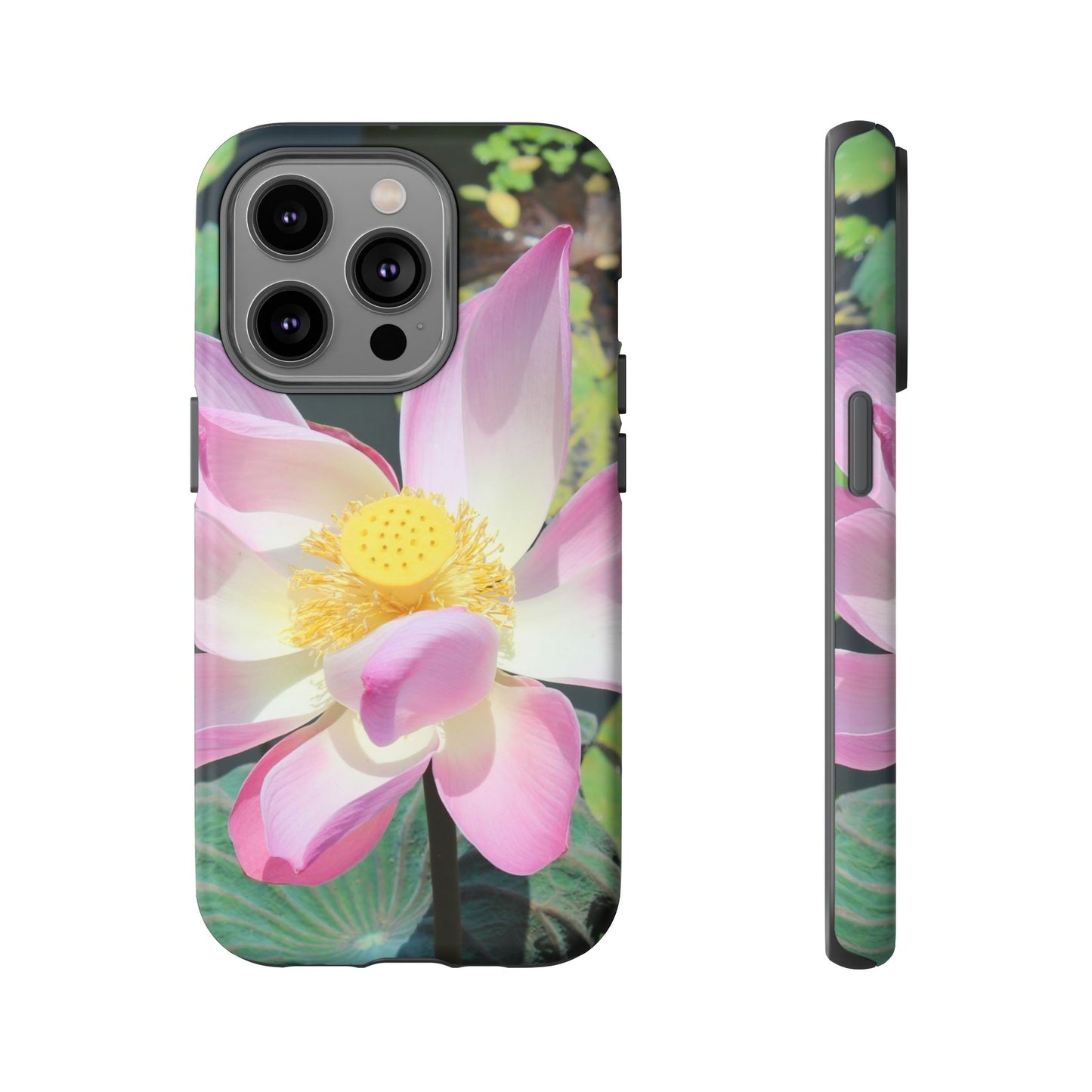 Lotus Tough Phone Case, Nature Lover Gift, Eco-Friendly Accessory
