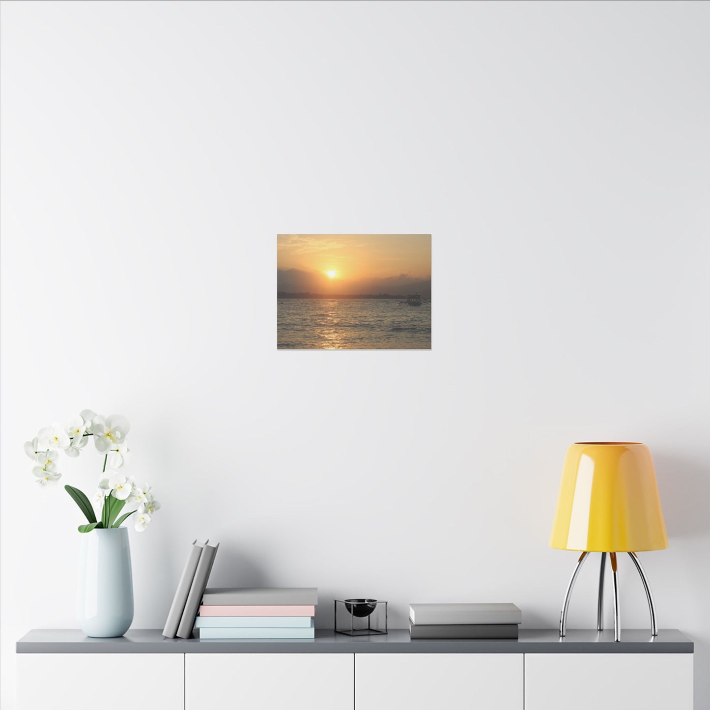 Gili Meno Sunrise - Matte Canvas, Stretched, 0.75"