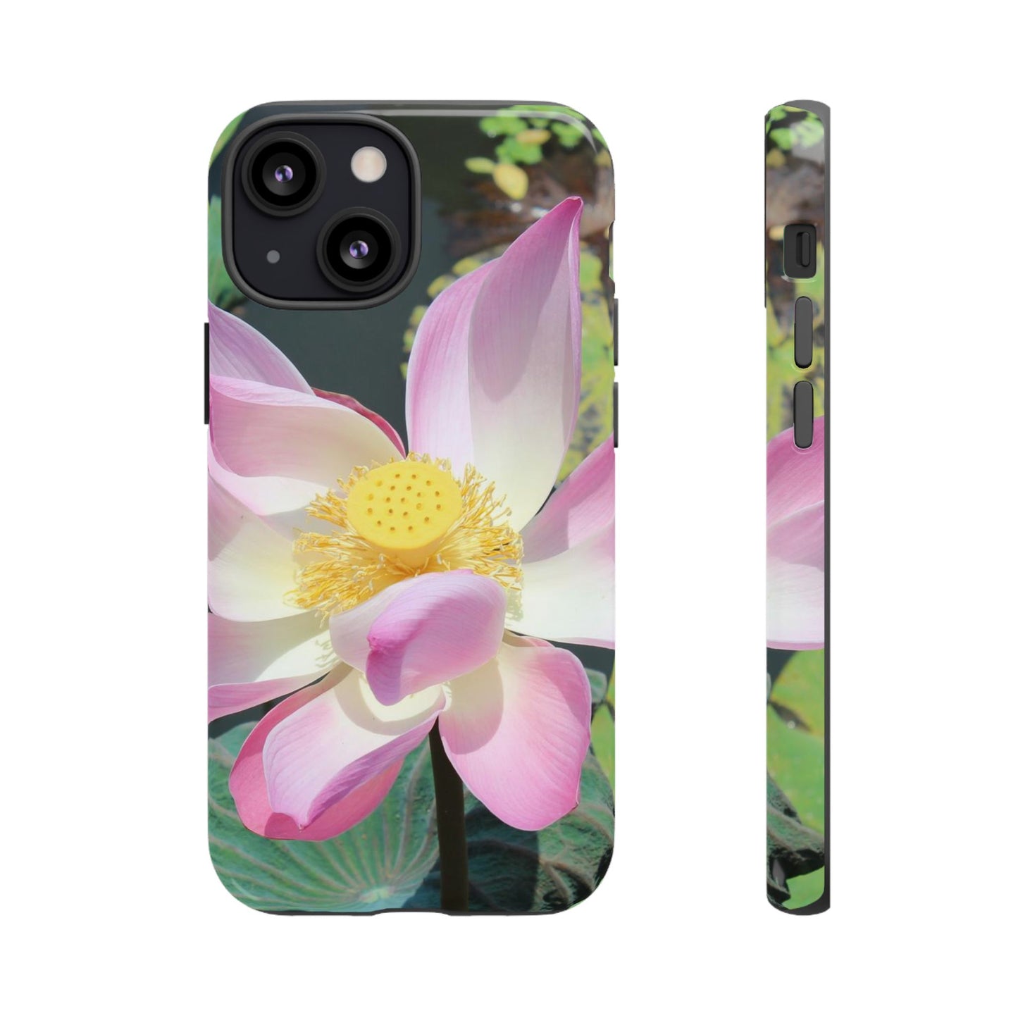 Lotus Tough Phone Case, Nature Lover Gift, Eco-Friendly Accessory