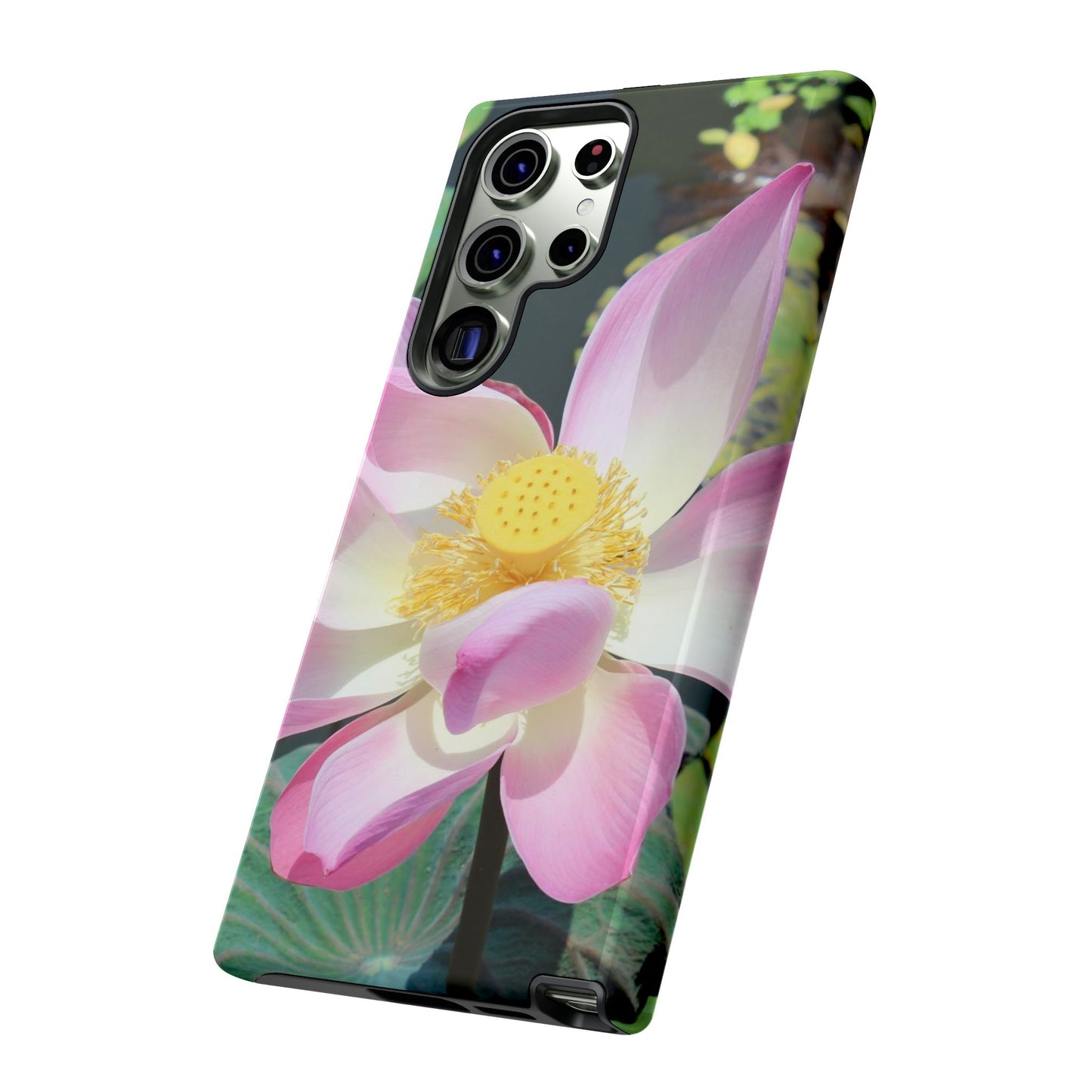 Lotus Tough Phone Case, Nature Lover Gift, Eco-Friendly Accessory