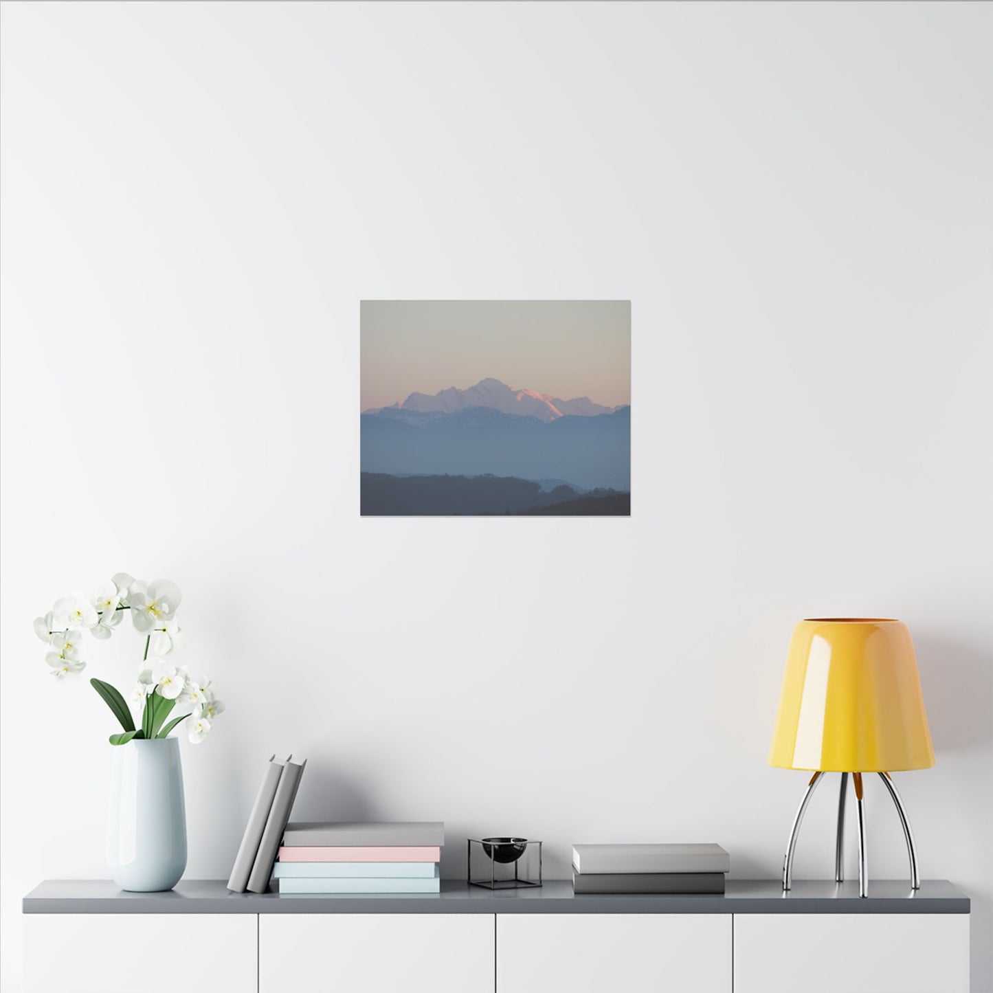 Mont-Blanc - Matte Canvas, Stretched, 0.75"