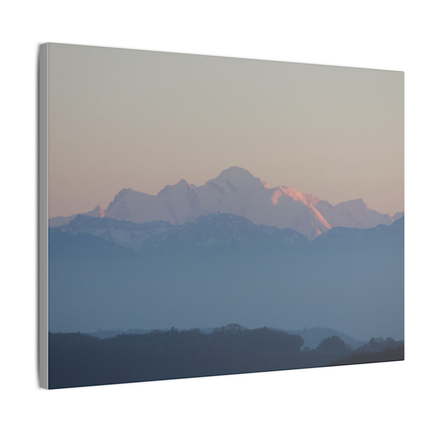 Mont-Blanc - Matte Canvas, Stretched, 0.75"