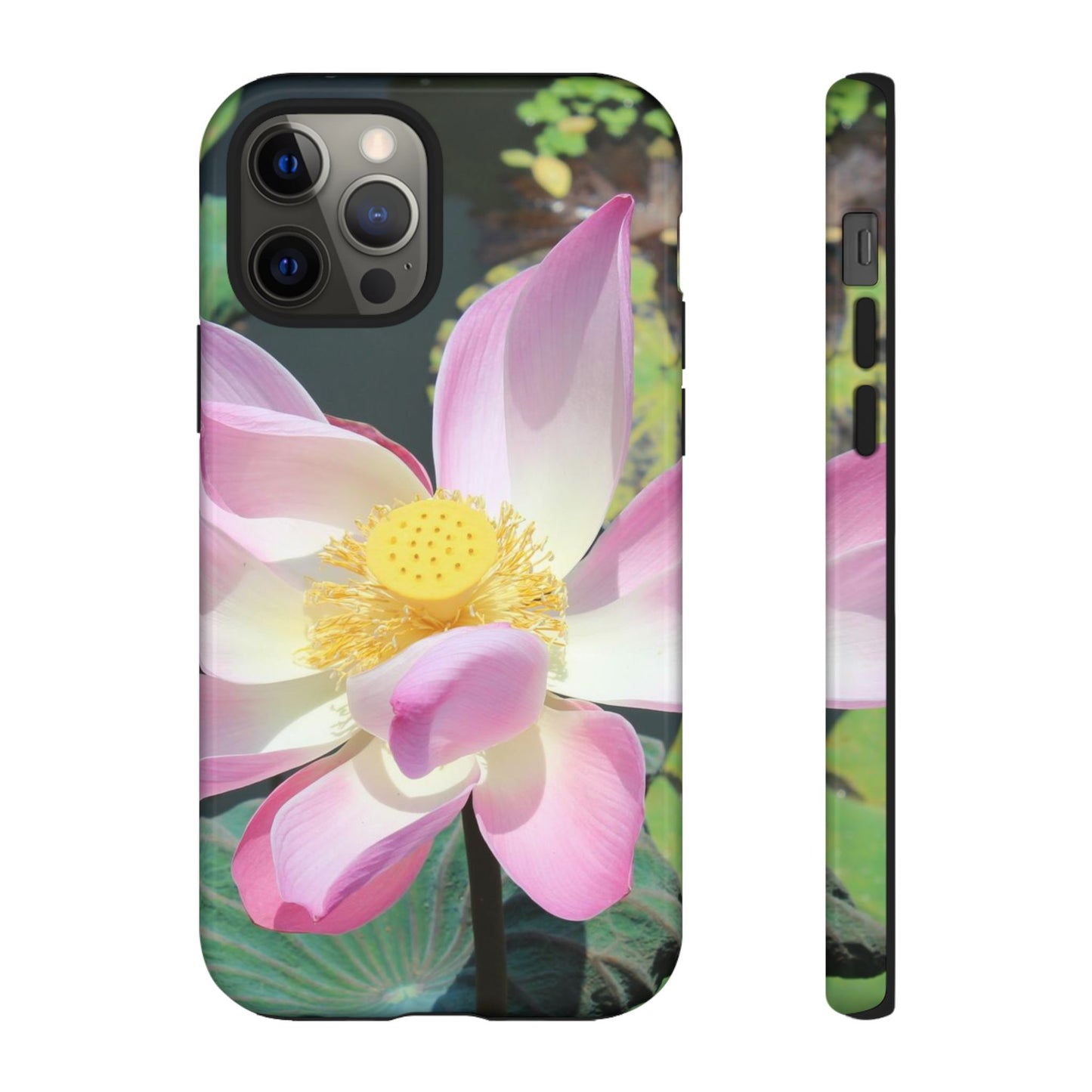 Lotus Tough Phone Case, Nature Lover Gift, Eco-Friendly Accessory