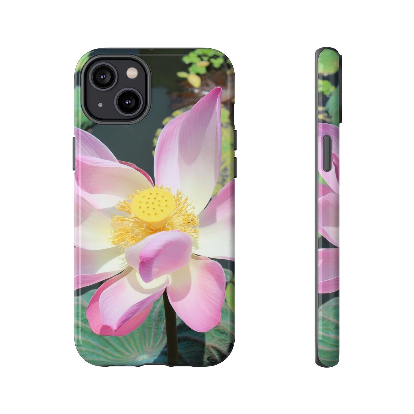 Lotus Tough Phone Case, Nature Lover Gift, Eco-Friendly Accessory