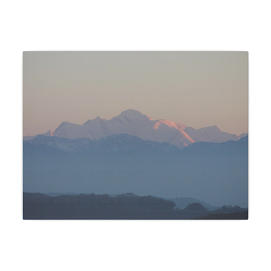 Mont-Blanc - Matte Canvas, Stretched, 0.75"