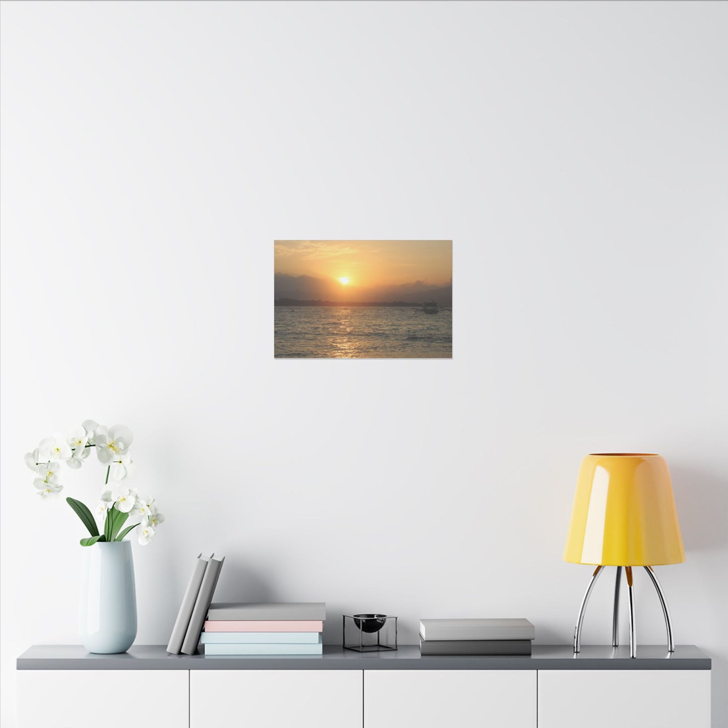 Gili Meno Sunrise - Matte Canvas, Stretched, 0.75"