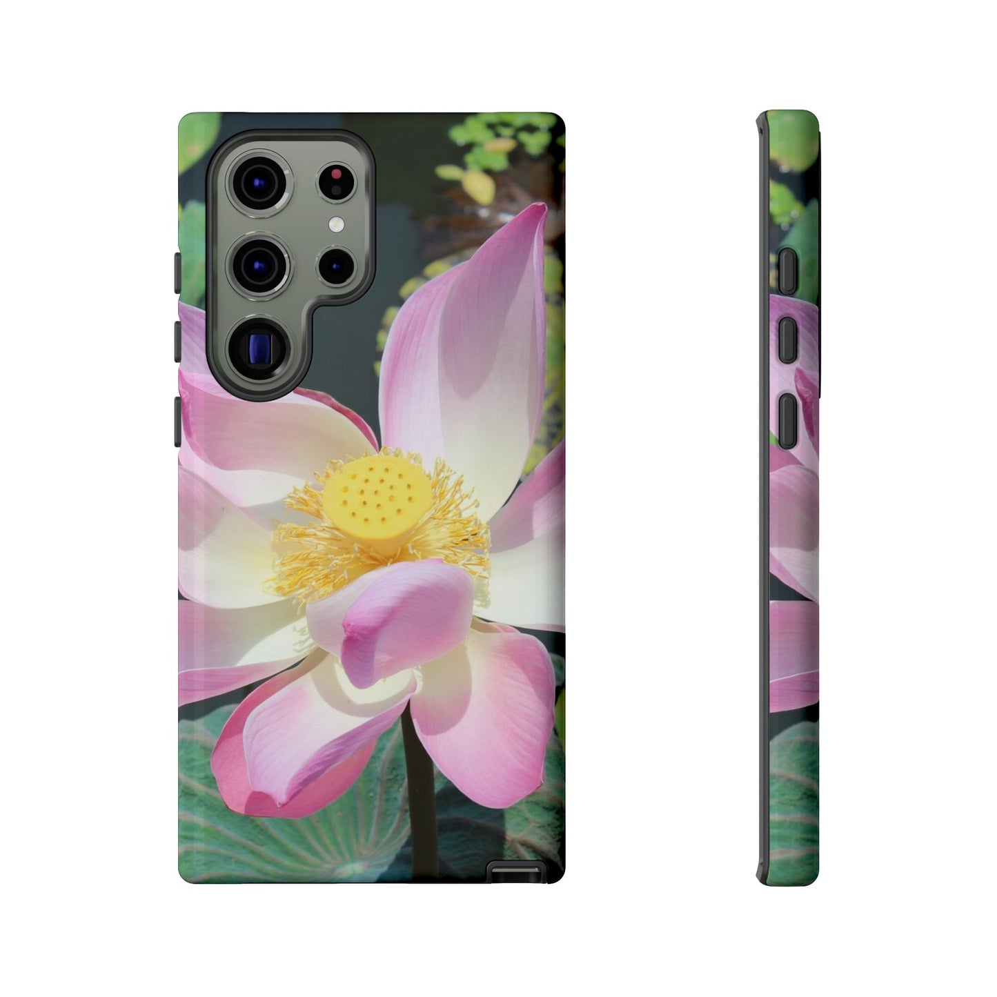 Lotus Tough Phone Case, Nature Lover Gift, Eco-Friendly Accessory