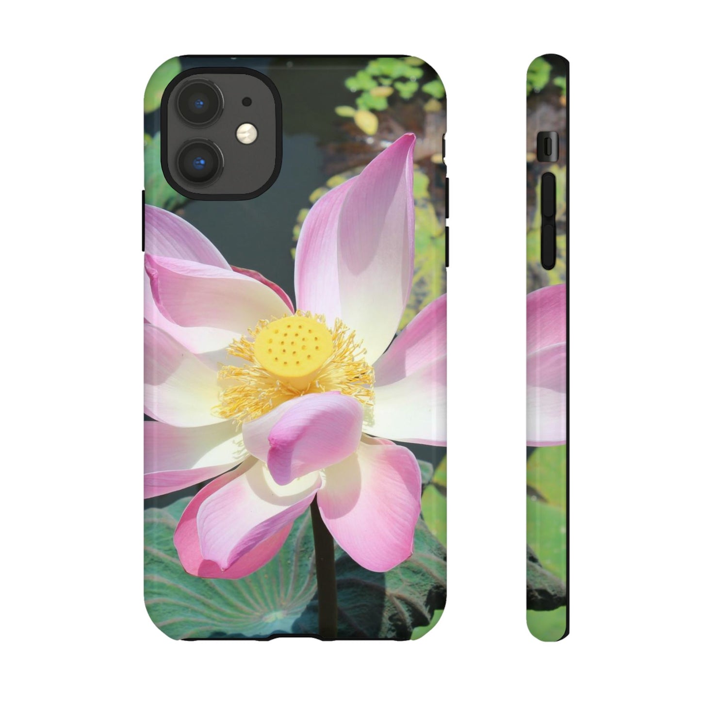 Lotus Tough Phone Case, Nature Lover Gift, Eco-Friendly Accessory