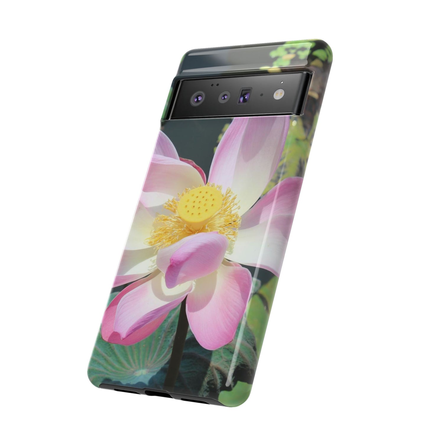 Lotus Tough Phone Case, Nature Lover Gift, Eco-Friendly Accessory