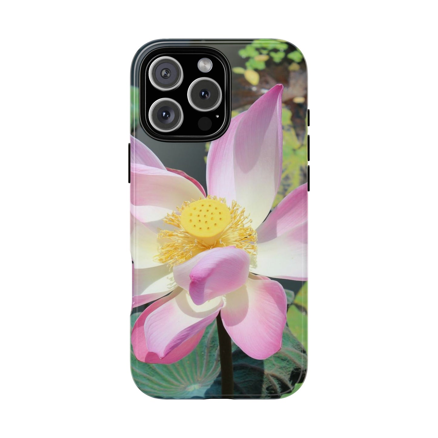 Lotus Tough Phone Case, Nature Lover Gift, Eco-Friendly Accessory