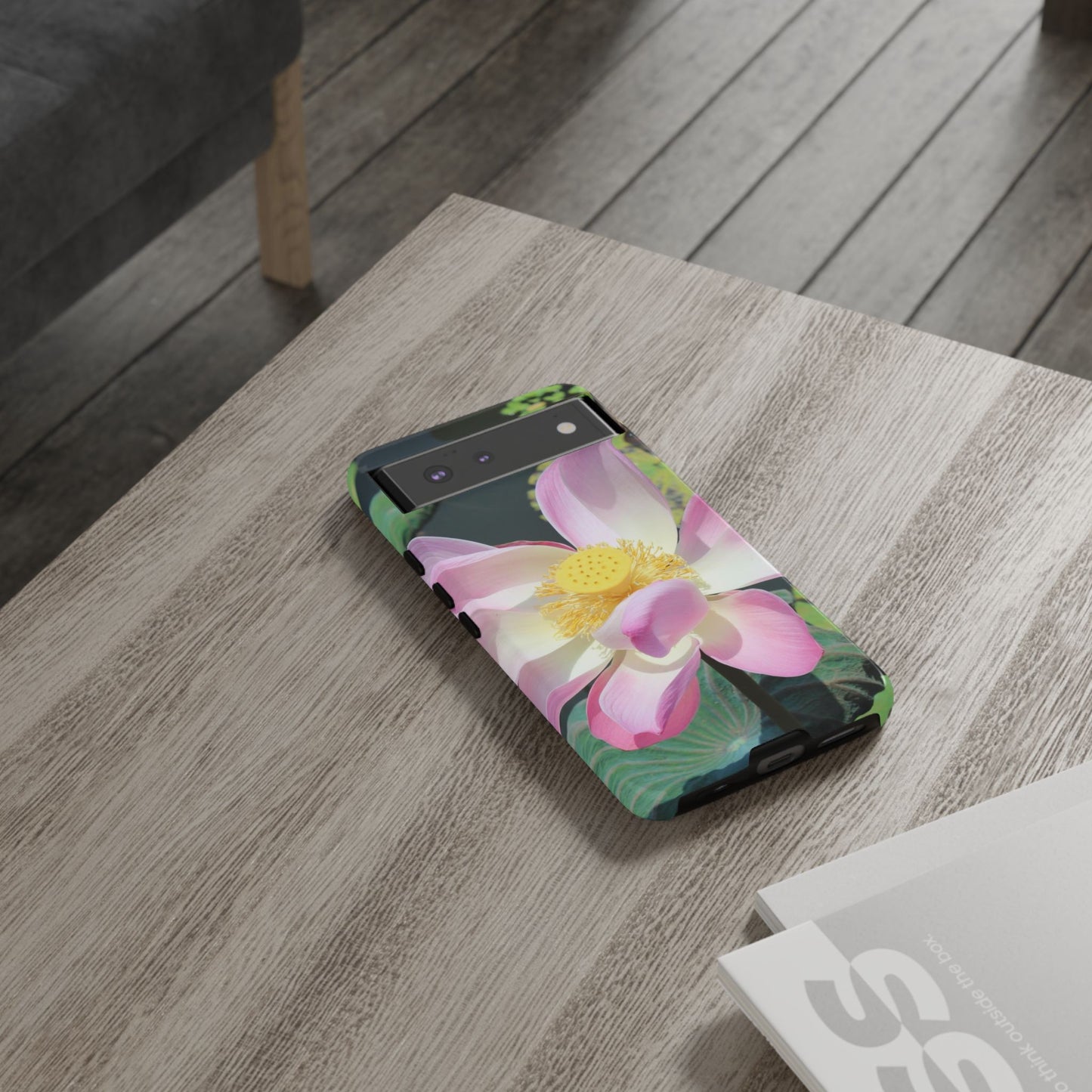 Lotus Tough Phone Case, Nature Lover Gift, Eco-Friendly Accessory