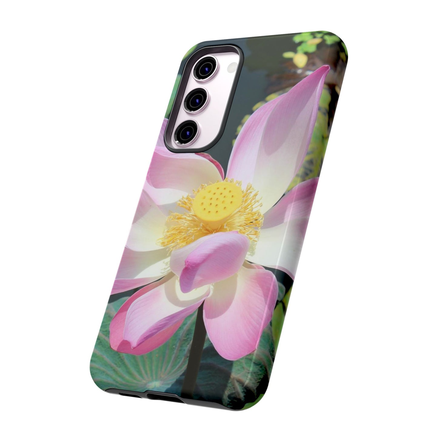 Lotus Tough Phone Case, Nature Lover Gift, Eco-Friendly Accessory